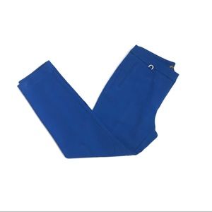 Adrianna Papell Electric Blue Flat Front Pants